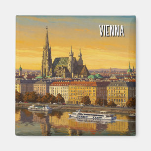 Vienna Austria Travel Magnet