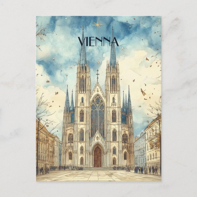 Vienna Austria Travel Postcard (Front)