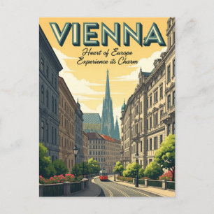 Vienna Austria Travel Postcard
