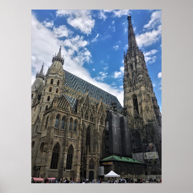 Vienna Cathedral Poster (Front)
