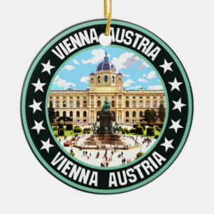 Vienna                                             ceramic ornament
