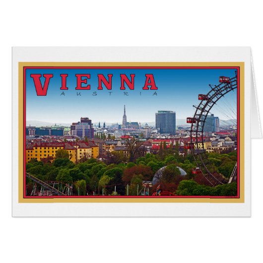 Vienna - Cityscape Cards (Front Horizontal)