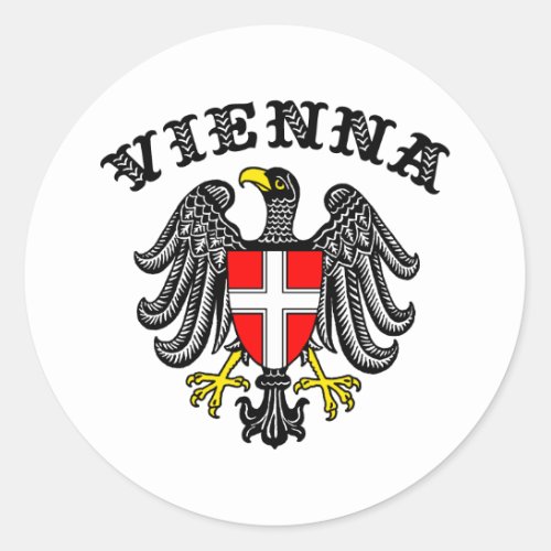 Vienna Classic Round Sticker