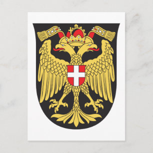 Vienna Coat Of Arms 19th Century Postcard
