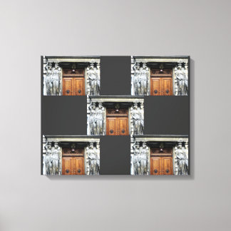 Vienna Doorway Canvas Print