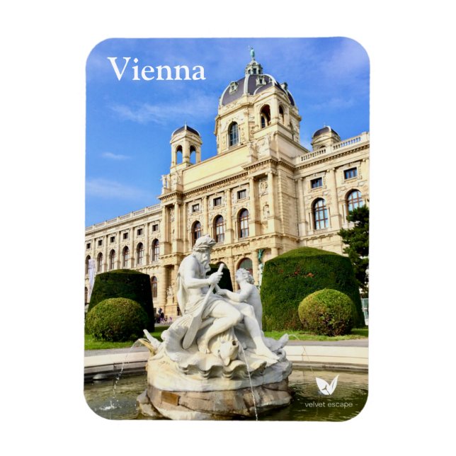 Vienna - fridge magnet by Velvet Escape (Vertical)