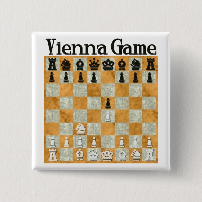 Vienna Game Button (Front)