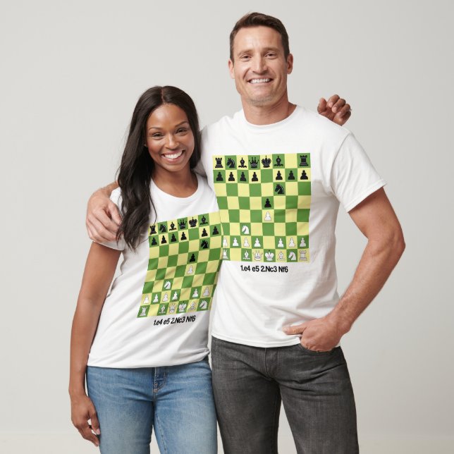  Vienna Opening Chess Notation Cool T-Shirt : Clothing, Shoes &  Jewelry