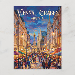 Vienna - Graben Austria Postcard