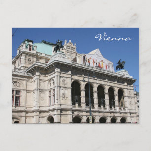 vienna opera postcard