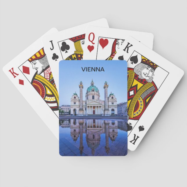 Vienna playing cards (Back)