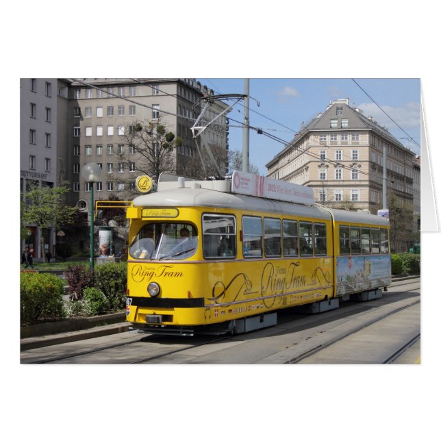 Vienna Ring Tram Cards (Front Horizontal)