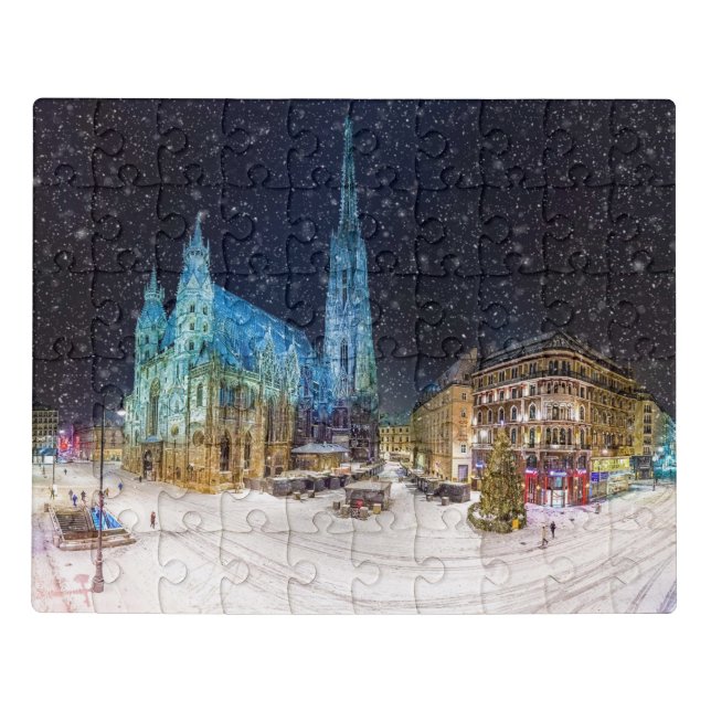Vienna St Stephan's Cathedral Jigsaw Puzzle (Puzzle Horizontal)