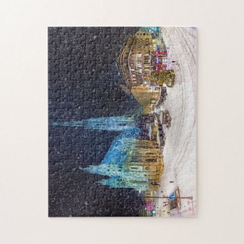 Vienna St Stephans Cathedral Jigsaw Puzzle