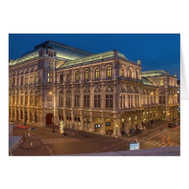 Vienna State Opera, Austria Cards (Front Horizontal)