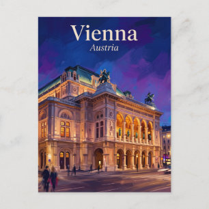 Vienna State Opera Austria Postcard