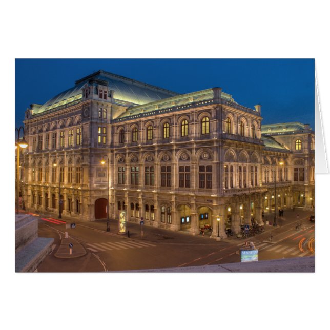 Vienna State Opera Cards (Front Horizontal)