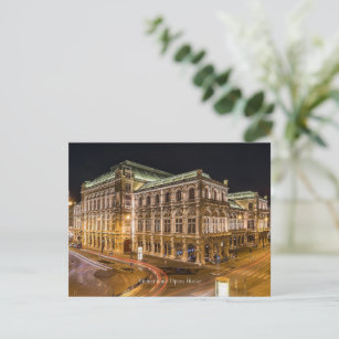 Vienna State Opera House Postcard