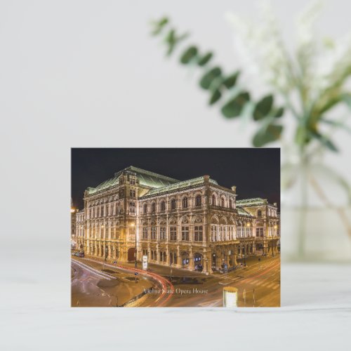 Vienna State Opera House Postcard