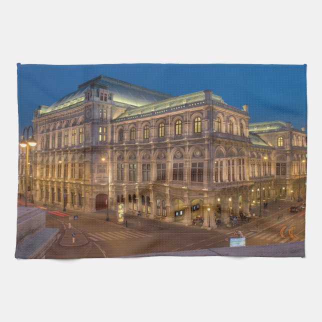 Vienna State Opera Kitchen Towel (Horizontal)