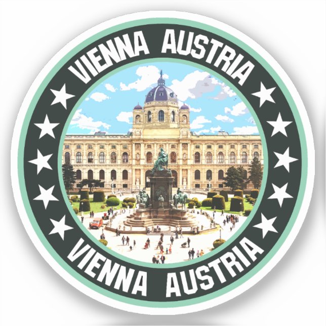 Vienna                                             sticker (Front)