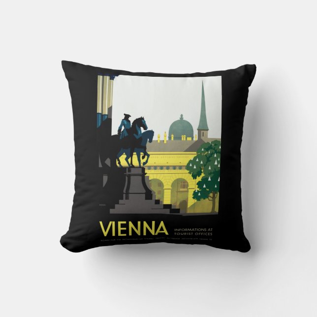Vienna Throw Pillow (Front)