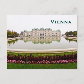 Vienna Vintage Tourism Travel Add Postcard by sunbuds at Zazzle