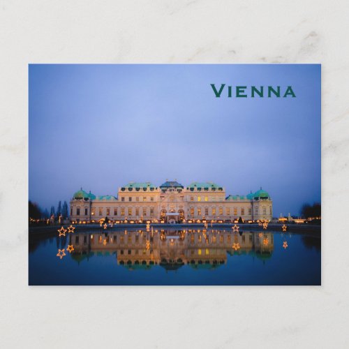 Vienna Vintage Tourism Travel Add Postcard