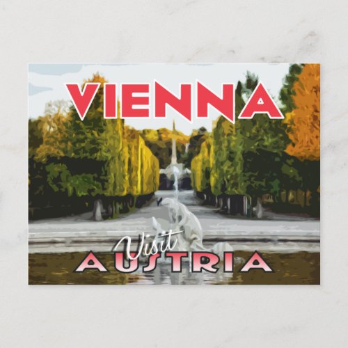 ViennaVisit Austria Postcard