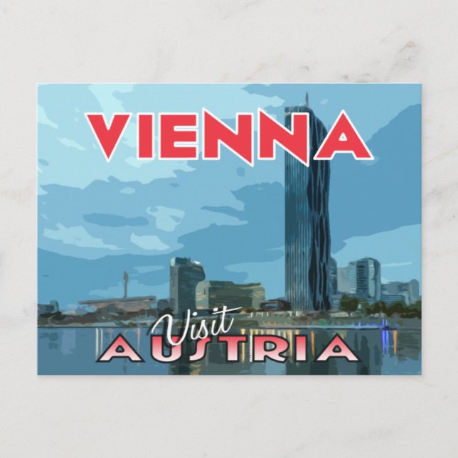 Vienna, Visit Austria Postcard (Front)