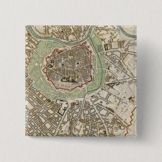 Vienna Wien Button (Front)