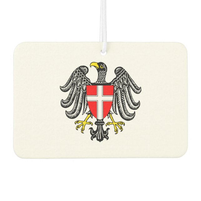 Vienna (Wien) city  coat of arms Air Freshener (Front)