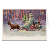 Vienna Woods Santa Card (Front Horizontal)