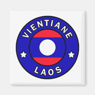 Vientiane Laos Magnet