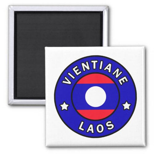Vientiane Laos Magnet