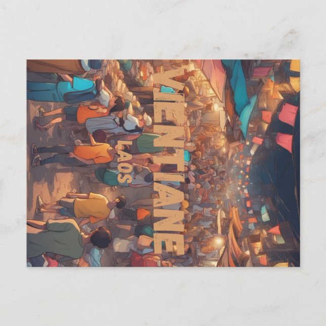 Vientiane Postcard (Front)