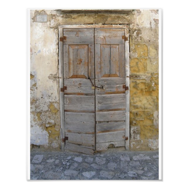 Vieste Door Photo Print (Front)