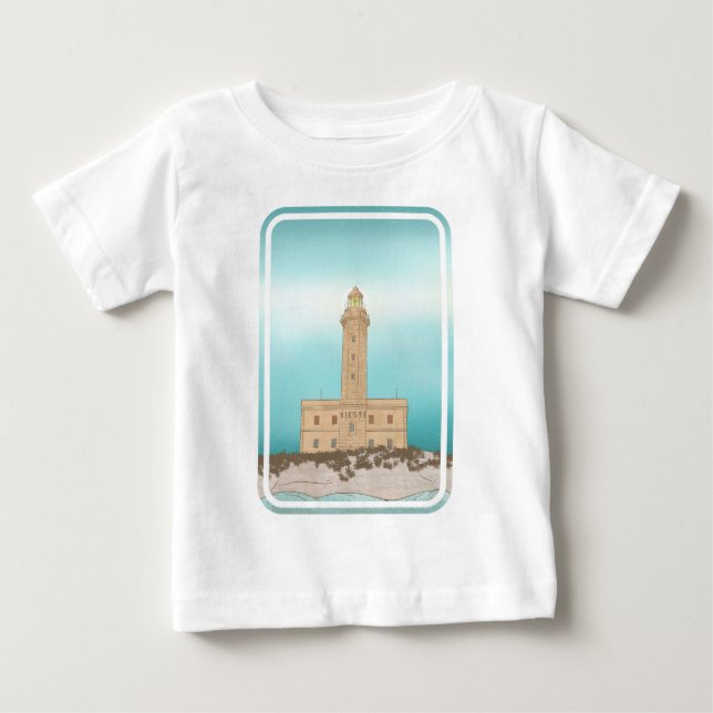 Vieste Lighthouse Italy Baby T-Shirt (Front)