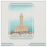 Vieste Lighthouse Italy Fabric