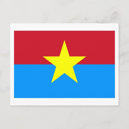 Viet Cong Flag Postcard