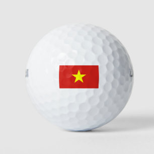 Viet Nam Flag Golf Balls