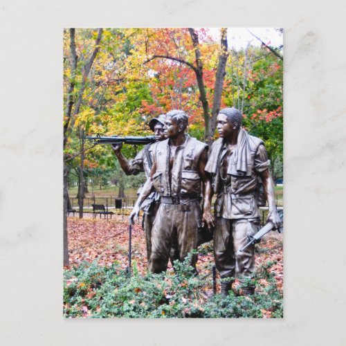 Viet Nam Memorial _ Washington DC Postcard
