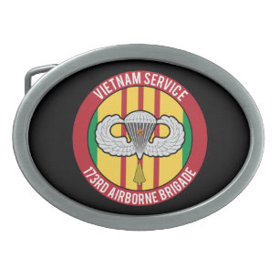 Vietnam 173rd Airborne Belt Buckle