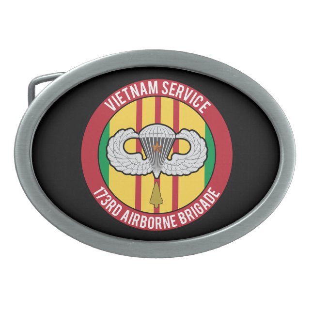 Vietnam 173rd Airborne Belt Buckle (Front)