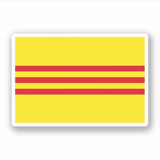 Vietnam (1975) sticker (Front)