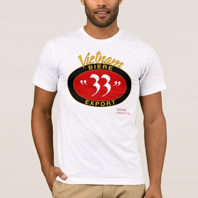 Vietnam - "33" Beer T-Shirt (Front)