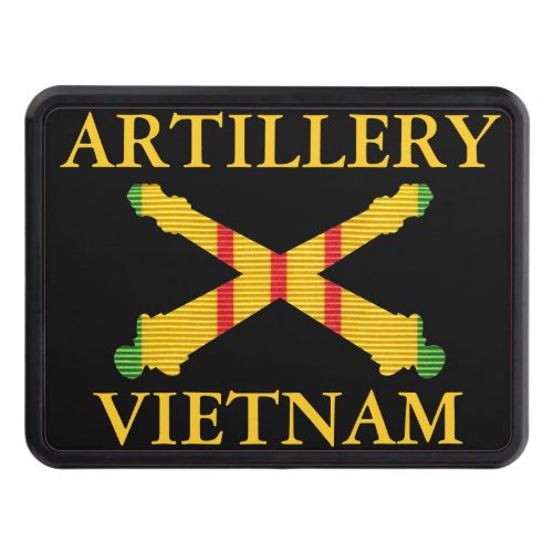 Vietnam Artillery Crossed Cannon Hitch Cover