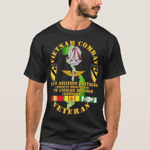 Vietnam Combat Cavalry Veteran w 227th Aviation Bn T-Shirt
