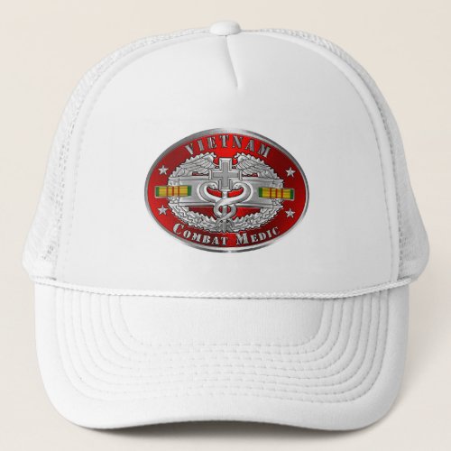 Vietnam Combat Medic Trucker Hat