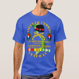 Vietnam Combat Veteran w 9th Military Police Co w  T-Shirt